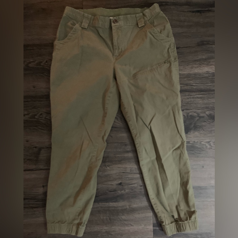 Duluth trading Company, size 14, heavy duty pants.